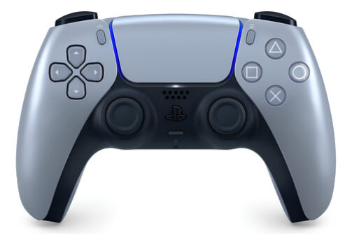 MLB31472572-Sony DualSense Controle Sem Fio Sterling Silver CFI-ZCT1W