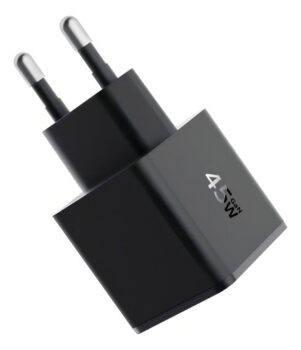 MLB47691037-Carregador Turbo 45W Qcy Mini