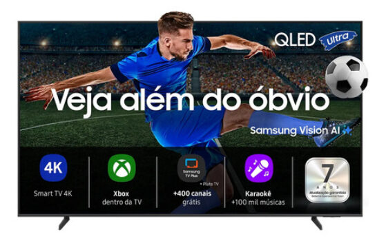 MLB48954927-Samsung Vision AI TV 43" QLED Ultra 4K QEF1 4K 2025