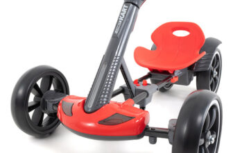 MLB49949613-Conect Brinq Mini Carro Elétrico Conect Kart Vermelho 70kg