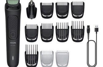 MLB50507430-Philips Multigroom MG3921/15 Aparador 12 em 1 Rosto