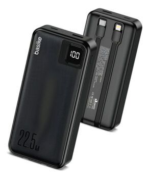 MLB5202493040-Power Bank 20000mAh Carga Rápida 22.5W com Display