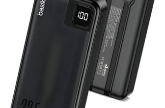 MLB5202493040-Power Bank 20000mAh Carga Rápida 22.5W com Display