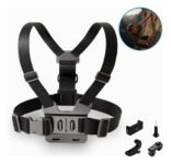 MLB52322083-Salegom Suporte de Peito para Celular Câmera