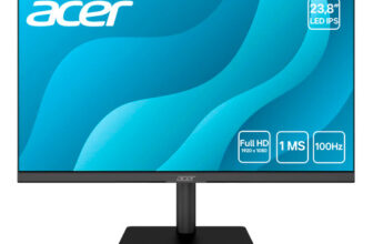 MLB55627123-Acer MK241Y FLT Monitor 23.8 Full HD Zero Frame 100Hz 1ms IPS