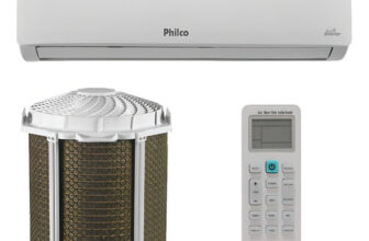 MLB57089084-Philco PAC9FC Ar Condicionado Split Inverter 9000 BTUs Frio Branco