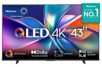 MLB61594843-Smart Tv 43 Polegadas 4k 43q6qv Qled Hdr10 Hisense