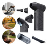 MLBU3340669188-Mini Soprador de Ar e Aspirador 2 em 1 Turbo Jet Fan