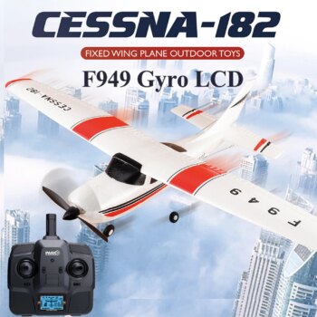 1005005799646903-Avião RC WLtoys F949 Cessna 182 2.4GHz LCD RTF