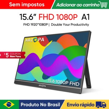 1005006258148960-Monitor Portátil ARZOPA A1 15.6" IPS 60hz portatil