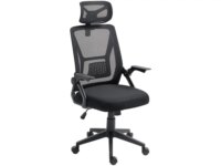 1005008654421846-Cadeira de Escritório Diretor Giratória Preta DIR-006 Otello