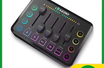 1005008673509014-Mixer de Audio VEDO Recarregavel