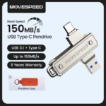 1005009110731940-Movespeed Pendrive USB 3.1 Type C 128GB