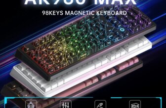 1005009383231684-Ajazz ak980 max teclado com interruptor magnético com fio 0.01mm 8k teclados mec