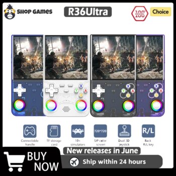 1005010110728910-Console Retrô Portátil R36 Ultra
