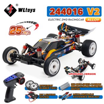 1005010485075010-Wltoys 244016 V2 Carro de Corrida RC