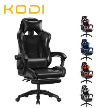 1386771889.23694084596-Cadeira Gamer KODI Reclinável com Apoio para Pés