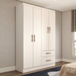 580791382.23898324821-Guarda Roupa Solteiro São Francisco 4 Portas 2 Gavetas