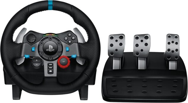 B017RBNOI4-Volante e Pedais Logitech G29 Driving Force