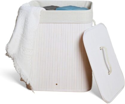 B0C8P97R4W-Cesto De Roupa Suja Com Tampa Em Bambu