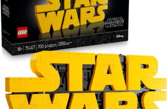 B0DJ19M6KK-LEGO Star Wars Logotipo de Star Wars 75407