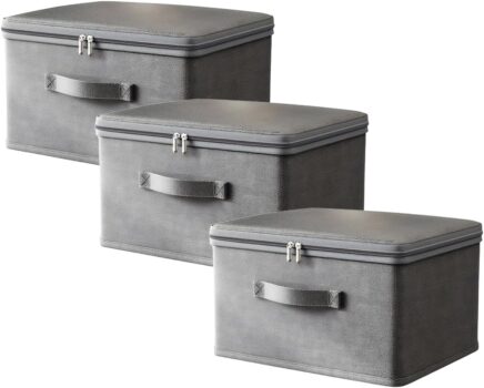 B0FDX14RD2-Trio Premium de Caixas Organizadoras Grandes