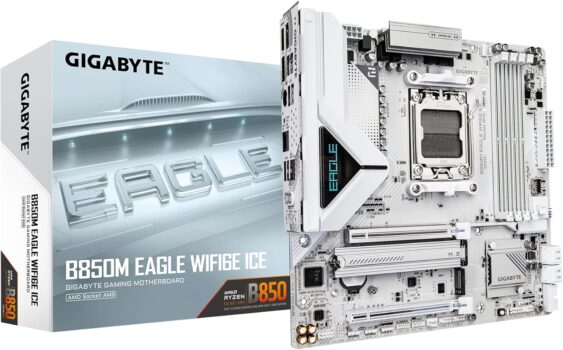 B0FFQM1JXG-Gigabyte B850M Eagle WIFI6E ICE