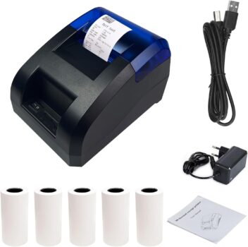 B0FG7CWHNK-Impressora de Recibos Termica Portatil