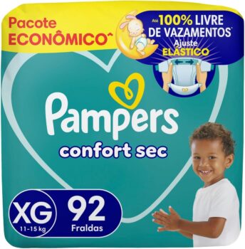 B0G2PHWWMP-Pampers Confort Sec XG 92 Fraldas