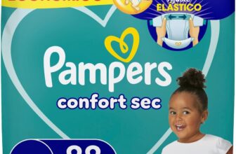 B0G2PZ7ZYY-Pampers Confort Sec Fraldas XXG 88 Unidades