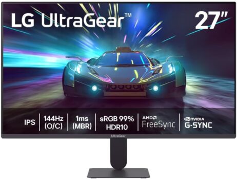 B0G3144L7C-Monitor LG UltraGear 27G411A-B 27 Polegadas
