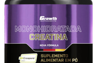 MLB18726360-Growth Supplements Monohidratada Creatina 250g