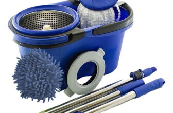 MLB19969083-Esfregão Perfect Pro Mop 360 Balde Inox Microfibra