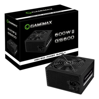 MLB22211506-Fonte De Alimentacao 600w Gs600 80 Plus White Gamemax
