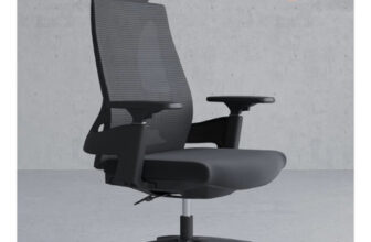 MLB24114986-Cadeira De Escritório Rivatti Presidente NR17 Ergonômica