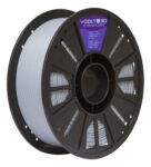 MLB24149340-Filamento PLA Cinza Claro Velvet 1Kg