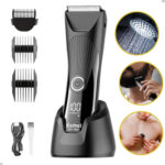 MLB4106407981-Kemei KM-1848 Aparador Pelos Corpo Unissex Barbeador Prova D'agua Sem Fio