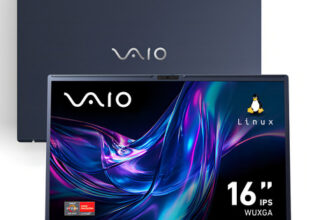 MLB46470846-Notebook Vaio Fe16 Amd Ryzen 7-5825u Linux 16gb RAM 512gb Ssd Wi-Fi 6 Tela 16"