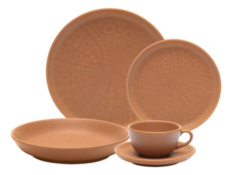 MLB46477941-Aparelho De Jantar 20 Peças Estrela Do Mar Flat Oxford