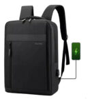 MLB48713281-Mochila Notebook Executiva Polares Saida USB