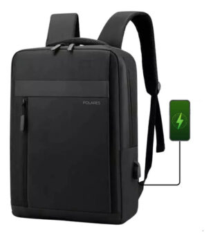 MLB48713281-Mochila Notebook Executiva Polares Saida USB