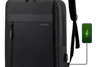 MLB48713281-Mochila Notebook Executiva Polares Saida USB