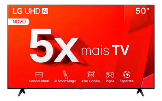 MLB52058084-Smart TV LG 50 Polegadas 4K UHD 50TU801C0SA