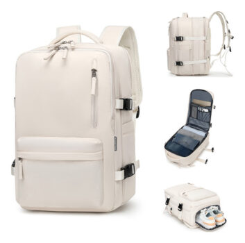 MLB5234222620-Mochila Viagem Impermeavel Executiva Grande Para Notebook