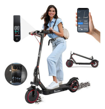 MLB52940377-Patinete eletrico com suspensao