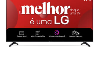 MLB53201474-Smart TV 4K 50" LG UHD 50UA75 Processador α7 AI Ger8 4K Super Upscaling Google C