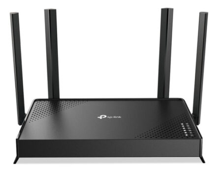 MLB53409354-Roteador Wi-Fi 7 TP-Link Archer Be220 Dual Band Be3600 4 Antenas Velocidade até