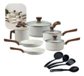MLB54143874-Jogo De Panelas Indução Mimo Style Cerâmica 10 Peças Cor Mármore
