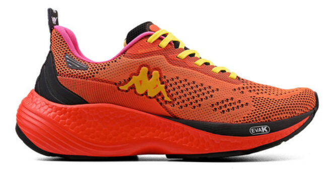 MLB5532075156-Tênis Kappa Pulse Rx Unissex Corrida Conforto