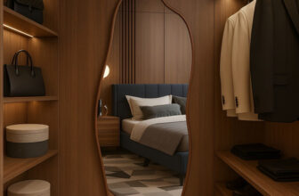 MLB55868679-Espelho 100x50 Orgânico Corpo Inteiro Grande Moldur Caramelo